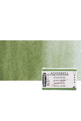 Schmincke Horadam Aquarell 1/1 Tablet 516 Green Earth seri 1