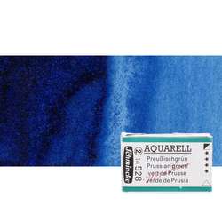 Schmincke - Schmincke Horadam Aquarell 1/1 Tablet 528 Prussian Green seri 2