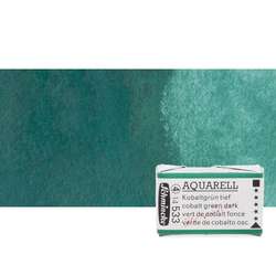 Schmincke - Schmincke Horadam Aquarell 1/1 Tablet 533 Cobalt Green Dark S4