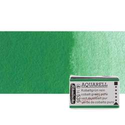 Schmincke - Schmincke Horadam Aquarell 1/1 Tablet 535 Cobalt Green Pure S4