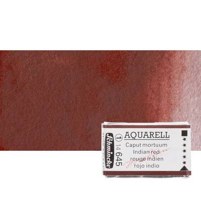 Schmincke Horadam Aquarell 1/1 Tablet 645 Indian Red seri 1