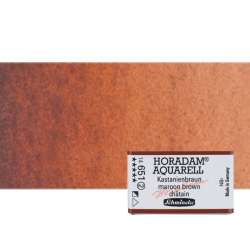 Schmincke - Schmincke Horadam Aquarell 1/1 Tablet 651 Maroon Brown seri 2