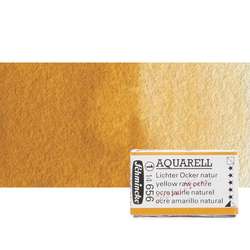 Schmincke - Schmincke Horadam Aquarell 1/1 Tablet 656 Yellow Raw Ochre seri 1