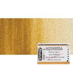 Schmincke - Schmincke Horadam Aquarell 1/1 Tablet 660 Raw Sienna seri 1