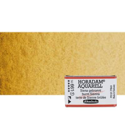 Schmincke Horadam Aquarell 1/1 Tablet 661 Burnt Sienna seri 1