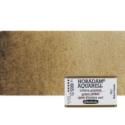 Schmincke Horadam Aquarell 1/1 Tablet 665geen Umber seri 1