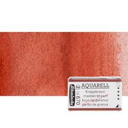 Schmincke - Schmincke Horadam Aquarell 1/1 Tablet 670 Madder Brown seri 2