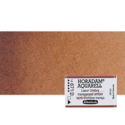 Schmincke Horadam Aquarell 1/1 Tablet 671 Transparent Umber seri 2