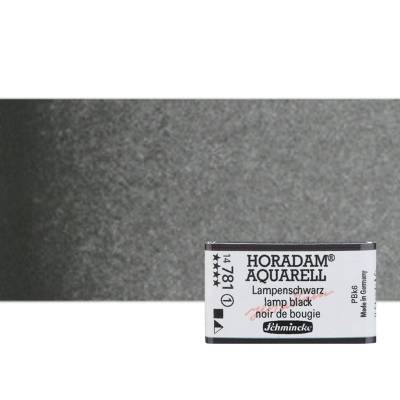 Schmincke Horadam Aquarell 1/1 Tablet 781 Lamp Black seri 1