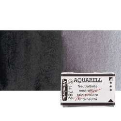 Schmincke - Schmincke Horadam Aquarell 1/1 Tablet 782 Neutral Tint seri 1