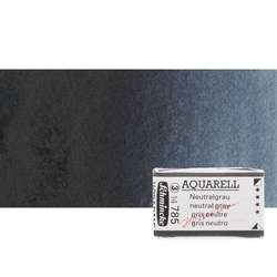 Schmincke - Schmincke Horadam Aquarell 1/1 Tablet 785 Neutral Grey seri 3