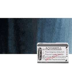 Schmincke - Schmincke Horadam Aquarell 1/1 Tablet 787 Paynes Grey Bluish S1