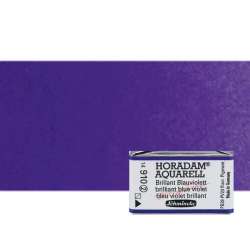 Schmincke - Schmincke Horadam Aquarell 1/1 Tablet 910 Brilliant Blue Violet seri 2