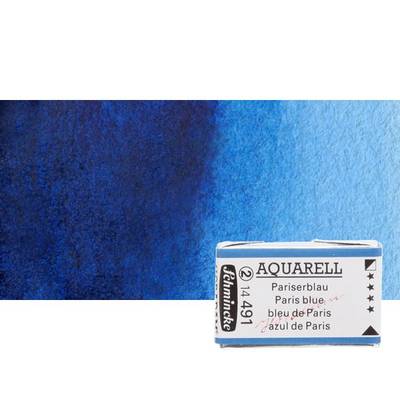 Schmincke Horadam Aquarell 1/1 Tablet 491 Paris Blue seri 2