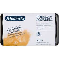 Schmincke - Schmincke Horadam Aquarell Sulu Boya Seti Metalik 6lı 1/2 Tablet 74 777