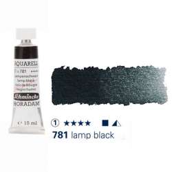 Schmincke - Schmincke Horadam Aquarell Tube 15ml Seri 1 Lamp Black 781