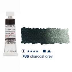 Schmincke - Schmincke Horadam Aquarell Tube 15ml Seri 1 Charcoal Grey 786