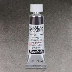 Schmincke - Schmincke Horadam Aquarell Tube 15ml Seri 1 Graphite Grey 788