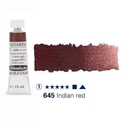 Schmincke Horadam Aquarell Tube 15ml Seri 1 Indian Red 645
