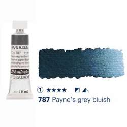 Schmincke - Schmincke Horadam Aquarell Tube 15ml S1 Paynes Grey Bluish 787