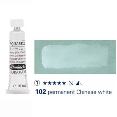 Schmincke Horadam Aquarell Tube 15ml S1 P. Chinese White 102