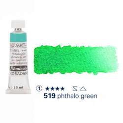 Schmincke - Schmincke Horadam Aquarell Tube 15ml Seri 1 Phthalo Green 519