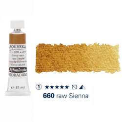 Schmincke - Schmincke Horadam Aquarell Tube 15ml Seri 1 Raw Sienna 660