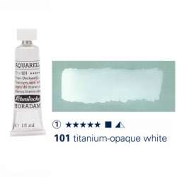 Schmincke - Schmincke Horadam Aquarell Tube 15ml S1 Titanium Opaque White 101