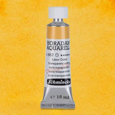 Schmincke Horadam Aquarell Tube 15ml Seri 1 Transparent Ochre 657