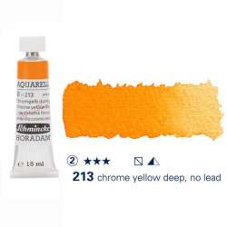 Schmincke - Schmincke Horadam Aquarell Tube 15ml S2 Chrome Yellow Deep 213