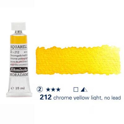 Schmincke Horadam Aquarell Tube 15ml S2 Chrome Yellow Light 212