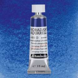 Schmincke - Schmincke Horadam Aquarell Tube 15ml S2 French Ultramarine 493