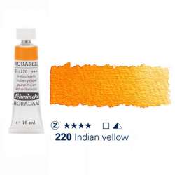 Schmincke - Schmincke Horadam Aquarell Tube 15ml Seri 2 Indian Yellow 220