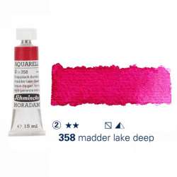 Schmincke - Schmincke Horadam Aquarell Tube 15ml Seri 2 Madder Lake Deep 358