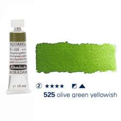 Schmincke - Schmincke Horadam Aquarell Tube 15ml S2 Olive Green Yellowish 525