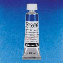 Schmincke - Schmincke Horadam Aquarell Tube 15ml S2 Phthalo Sapphire Blue 477