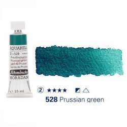 Schmincke - Schmincke Horadam Aquarell Tube 15ml Seri 2 Prussian Green 528