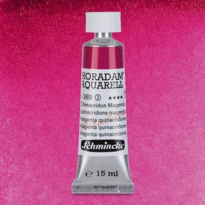 Schmincke Horadam Aquarell Tube 15ml S2 Quinacridone Magenta 369