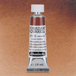 Schmincke - Schmincke Horadam Aquarell Tube 15ml Seri 2 Transparent Umber 671