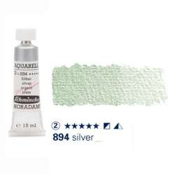 Schmincke - Schmincke Horadam Aquarell Tube 15ml Seri 2 Silver 894