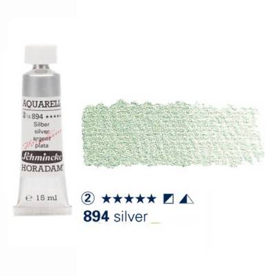 Schmincke Horadam Aquarell Tube 15ml Seri 2 Silver 894