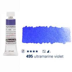 Schmincke - Schmincke Horadam Aquarell Tube 15ml S2 Ultramarine Violet 495