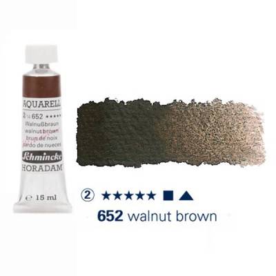 Schmincke Horadam Aquarell Tube 15ml Seri 2 Walnut Brown 652