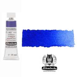 Schmincke - Schmincke Horadam Aquarell Tube 15ml Seri 3 Delft Blue 482