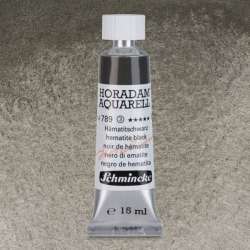 Schmincke - Schmincke Horadam Aquarell Tube 15ml Seri 3 Hematite Black 789