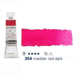 Schmincke - Schmincke Horadam Aquarell Tube 15ml Seri 3 Madder Red Dark 354