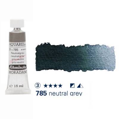 Schmincke Horadam Aquarell Tube 15ml Seri 3 Neutral Grey 785