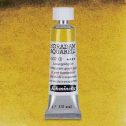 Schmincke - Schmincke Horadam Aquarell Tube 15ml S3 Trans Green Gold 537