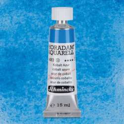 Schmincke - Schmincke Horadam Aquarell Tube 15ml Seri 4 Cobalt Azure 483