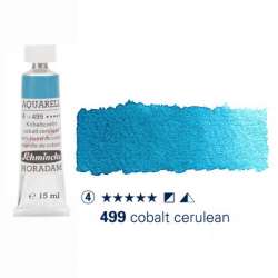 Schmincke - Schmincke Horadam Aquarell Tube 15ml Seri 4 Cobalt Cerulean 499